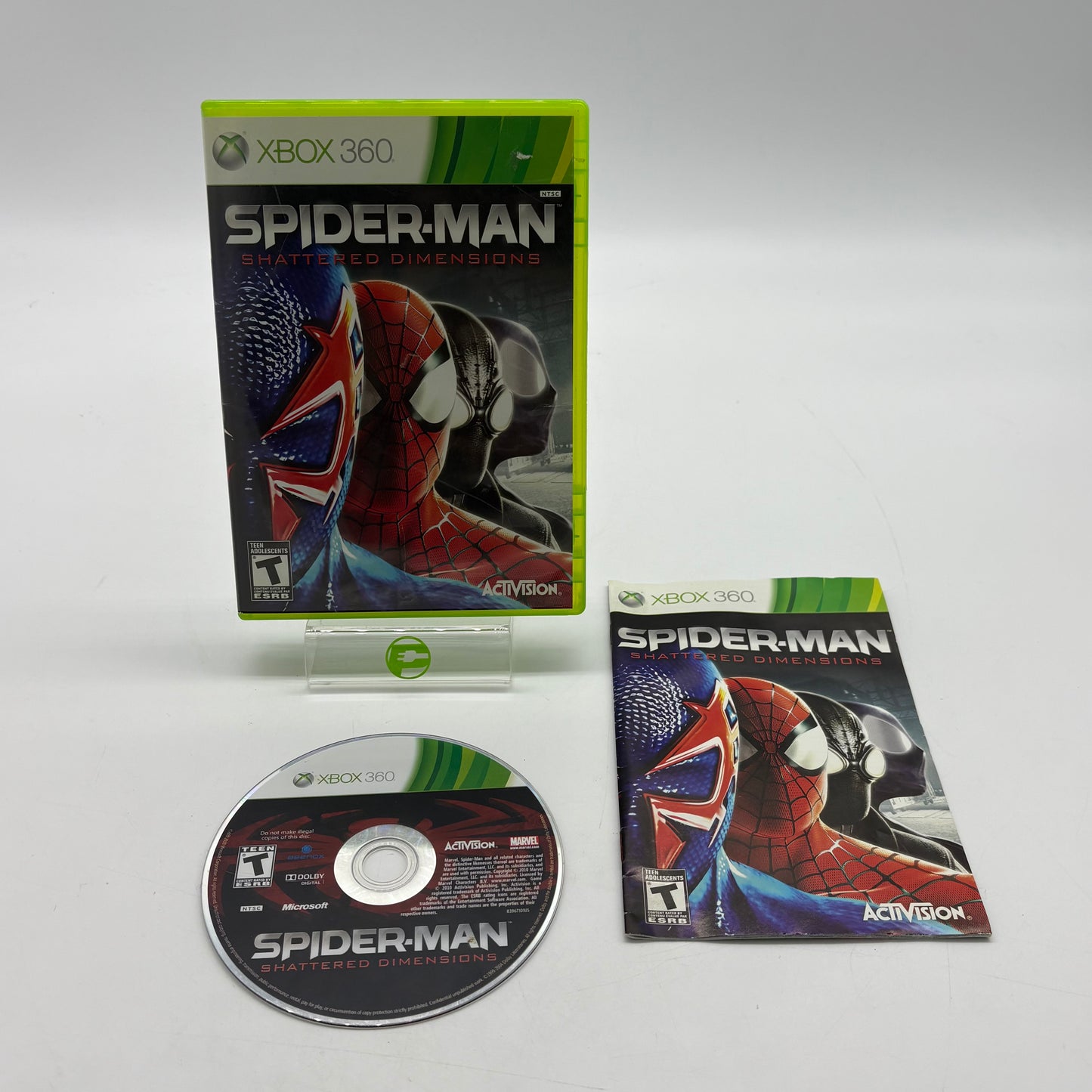 Spiderman: Shattered Dimensions (Microsoft Xbox 360, 2010)