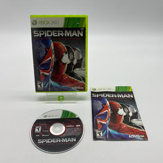 Spiderman: Shattered Dimensions (Microsoft Xbox 360, 2010)