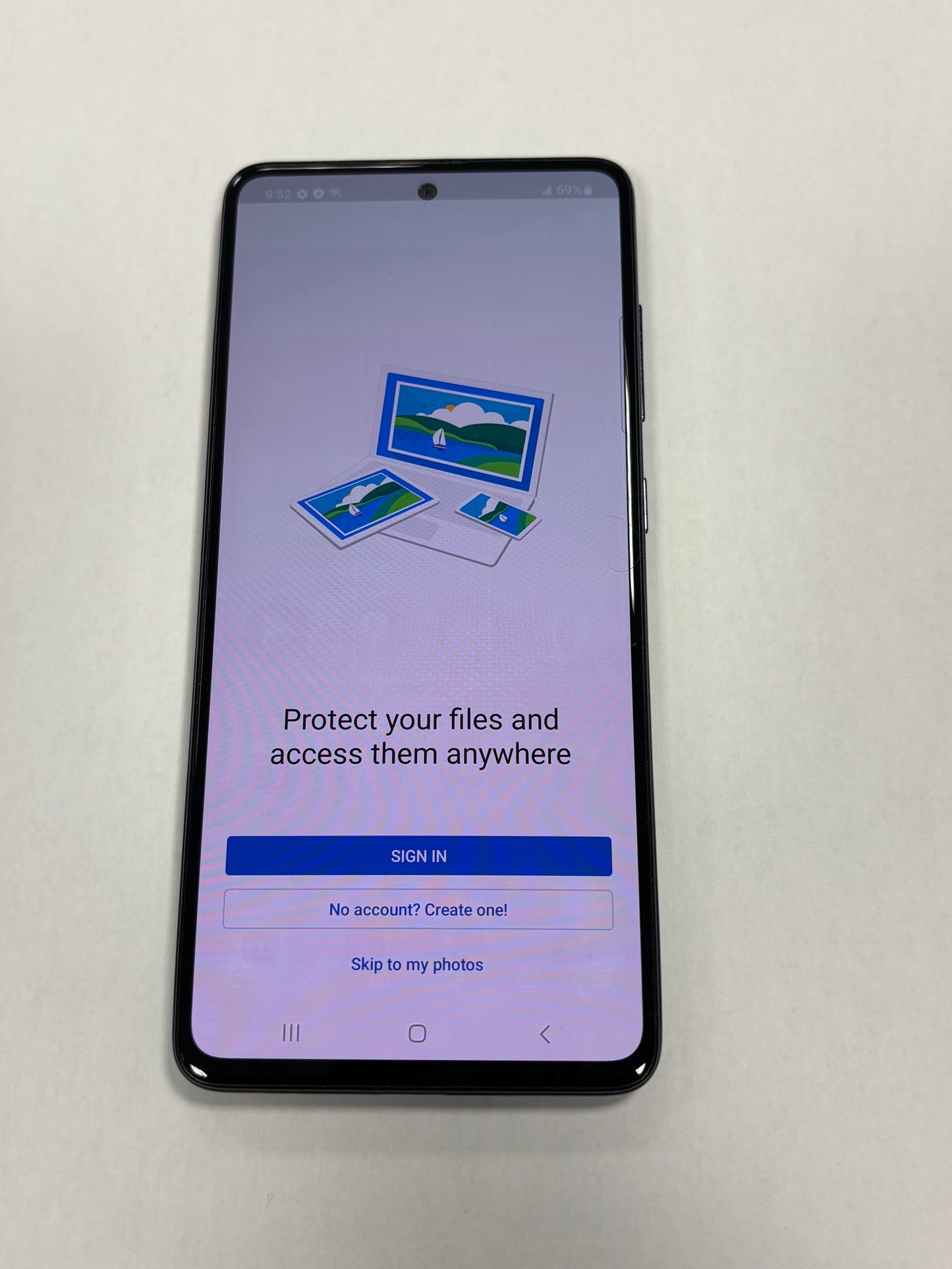 Unlocked Samsung Galaxy A51 64GB SM-A515W Blue Black